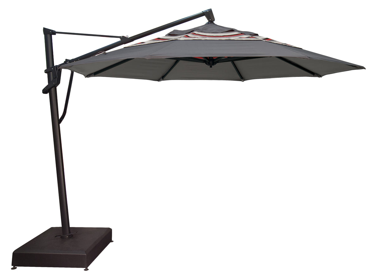 living accents s0um386pal octagon patio umbrella AKZP Plus 11' Octagon – Stay Put Umbrellas