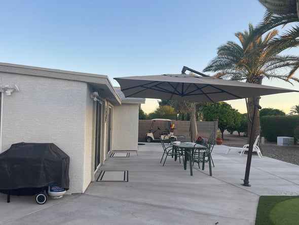 10X13 ft AKZPRT Cantilever Umbrella
