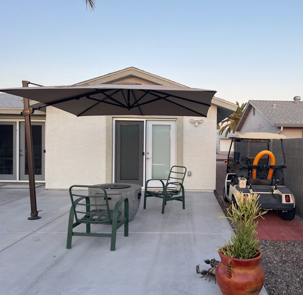 AG25TSQ Cantilever Umbrella