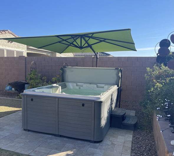 AG25TSQ Cantilever Umbrella