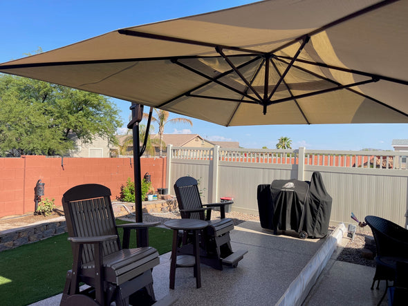 10X13 ft AKZPRT Cantilever Umbrella – Stay Put Umbrellas 10X13 ft AKZPRT Cantilever Umbrella – Stay Put Umbrellas