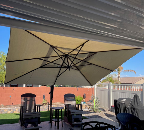10X13 ft AKZPRT Cantilever Umbrella