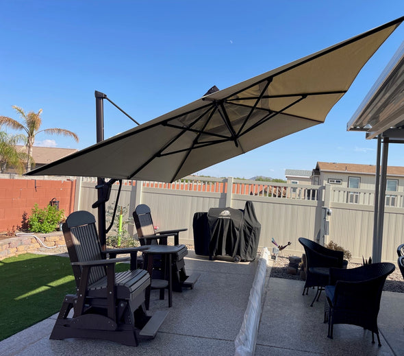 10X13 ft AKZPRT Cantilever Umbrella