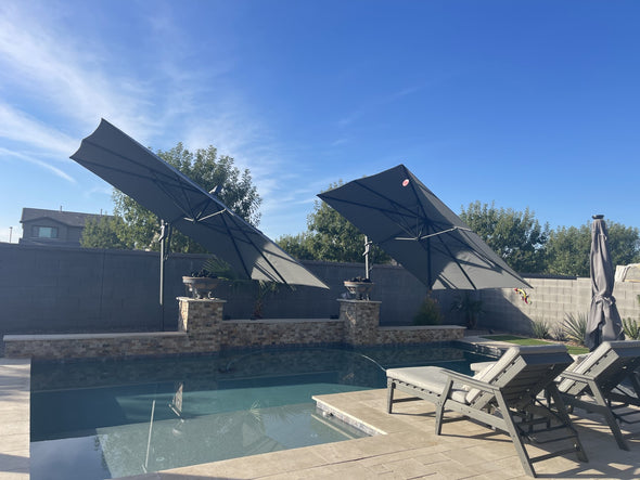 10X13 ft AKZPRT Cantilever Umbrella