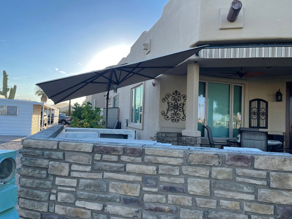 AG25TSQ Cantilever Umbrella
