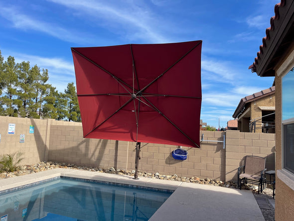 10X13 ft AKZPRT Cantilever Umbrella