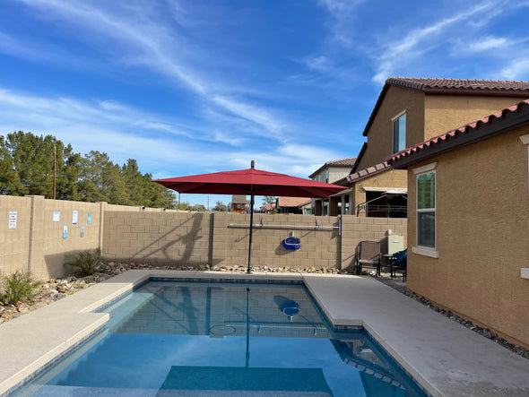 10X13 ft AKZPRT Cantilever Umbrella