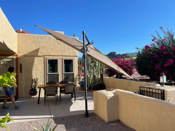 10X13 ft AKZPRT Cantilever Umbrella