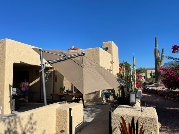 10X13 ft AKZPRT Cantilever Umbrella