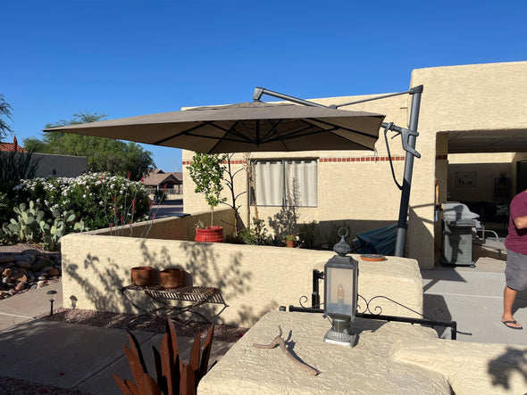 10X13 ft AKZPRT Cantilever Umbrella