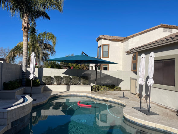 10X13 ft AKZPRT Cantilever Umbrella