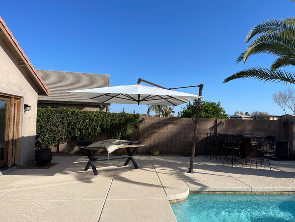 10X13 ft AKZPRT Cantilever Umbrella
