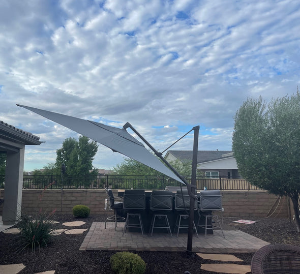 10X13 ft AKZPRT Cantilever Umbrella