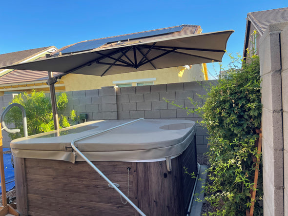AG25TSQ Cantilever Umbrella