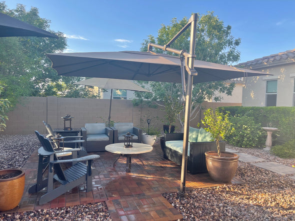 10X13 ft AKZPRT Cantilever Umbrella