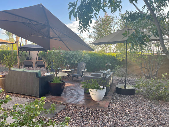 10X13 ft AKZPRT Cantilever Umbrella