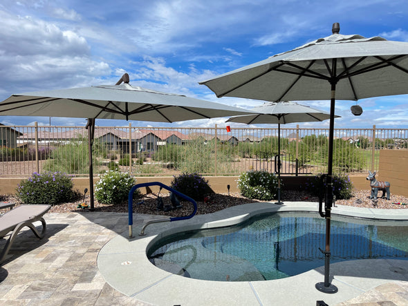10X13 ft AKZPRT Cantilever Umbrella