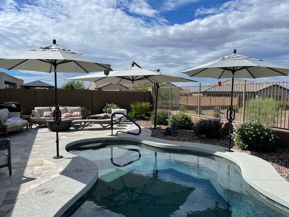 10X13 ft AKZPRT Cantilever Umbrella