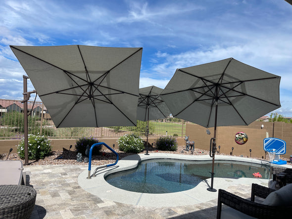 10X13 ft AKZPRT Cantilever Umbrella