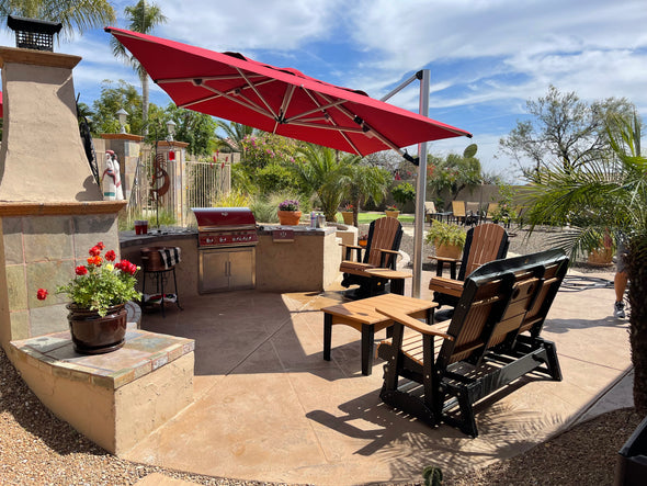 Polaris 340RT 10' x 13' Cantilever Umbrella