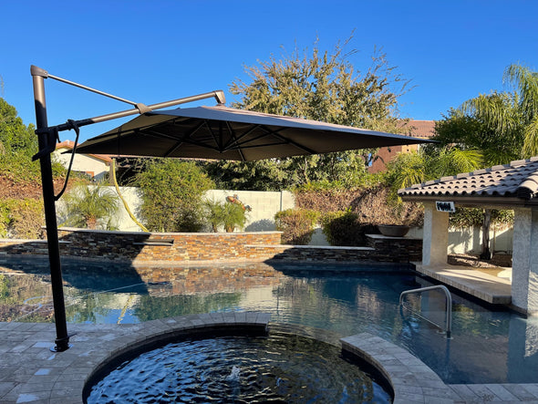 10X13 ft AKZPRT Cantilever Umbrella