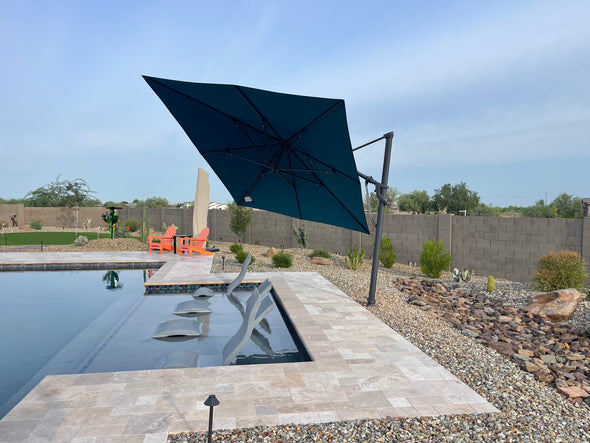 10X13 ft AKZPRT Cantilever Umbrella