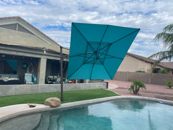 10X13 ft AKZPRT Cantilever Umbrella