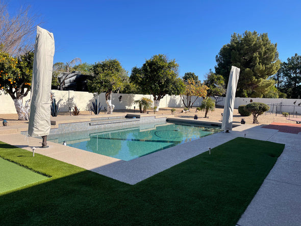 10X13 ft AKZPRT Cantilever Umbrella