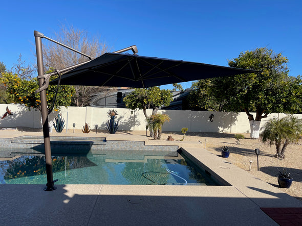 10X13 ft AKZPRT Cantilever Umbrella