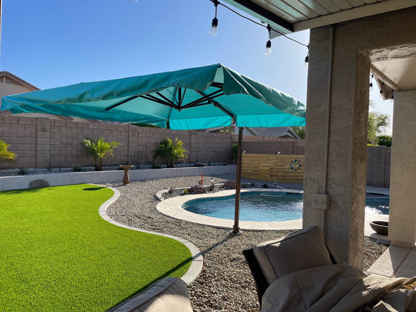 AG25TSQ Cantilever Umbrella