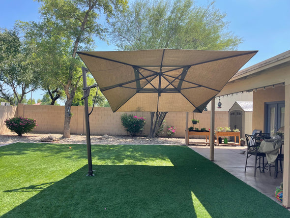 10X13 ft AKZPRT Cantilever Umbrella