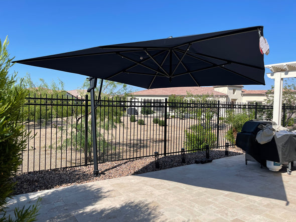 10X13 ft AKZPRT Cantilever Umbrella